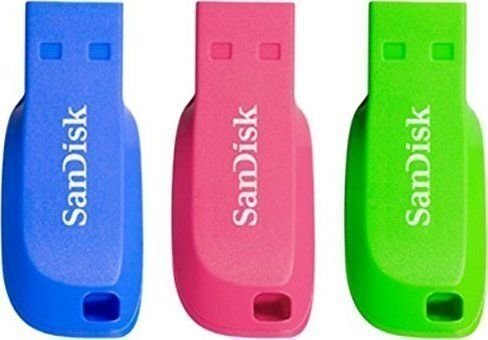 Mälupulk SanDisk USB 2.0 32 GB (3 tk) 32 GB цена и информация | Mälupulgad | kaup24.ee