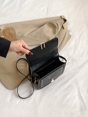 Mini ühevärviline klapp naiste Crossbody koti kohal – kerge retromoodne kandikott teismelistele tüdrukutele цена и информация | Женские сумки | kaup24.ee