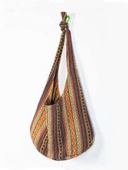 Naiste kott Bohemian Style reisi õlakott Suure mahutavusega Messenger Crossbody kott hind ja info | Naiste käekotid | kaup24.ee