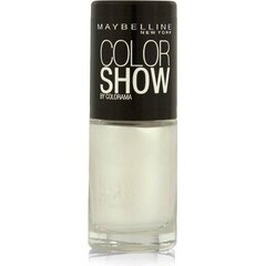 Küünelakk Maybelline color show 19 marshmallow white, 7 ml цена и информация | Лаки для ногтей, укрепители для ногтей | kaup24.ee