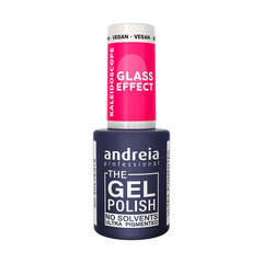 Küünelakk Andreia Glass Effect Tamsiai rožinis, 10,5 ml hind ja info | Küünelakid, küünetugevdajad | kaup24.ee