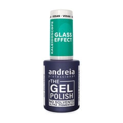 Küünelakk Andreia Glass Effect Žalias, 10,5 ml hind ja info | Küünelakid, küünetugevdajad | kaup24.ee