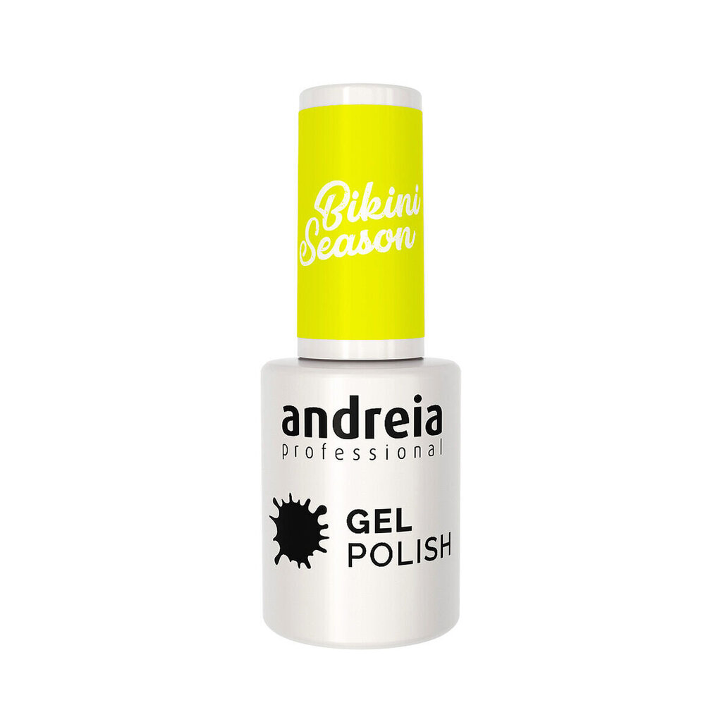 Küünelakk Andreia Bikini Season Geltonas, 10,5 ml hind ja info | Küünelakid, küünetugevdajad | kaup24.ee