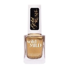 Küünelakk Wild & Mild Gold Rush GR04 Gold Flakes, 12 ml цена и информация | Лаки для ногтей, укрепители для ногтей | kaup24.ee