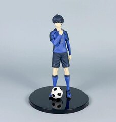 17cm Blue Castle Anime figuur Forward Isagi Yoichi Action Figure Jaapani jalgpallipoiss Figurine PVC täiskasvanute kollektsiooni mudel mänguasi hind ja info | Mudelautode kollektsioneerimine | kaup24.ee