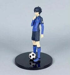 17cm Blue Castle Anime figuur Forward Isagi Yoichi Action Figure Jaapani jalgpallipoiss Figurine PVC täiskasvanute kollektsiooni mudel mänguasi hind ja info | Mudelautode kollektsioneerimine | kaup24.ee