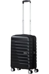 Чемодан для ручной клади American Tourister Flashline Shadow Black, 55 cm цена и информация | Чемоданы, дорожные сумки | kaup24.ee