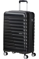 American Tourister средний чемодан  Flashline Spinner Shadow Black M 67 см, цена и информация | Чемоданы, дорожные сумки | kaup24.ee