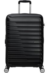 American Tourister средний чемодан  Flashline Spinner Shadow Black M 67 см, цена и информация | Чемоданы, дорожные сумки | kaup24.ee