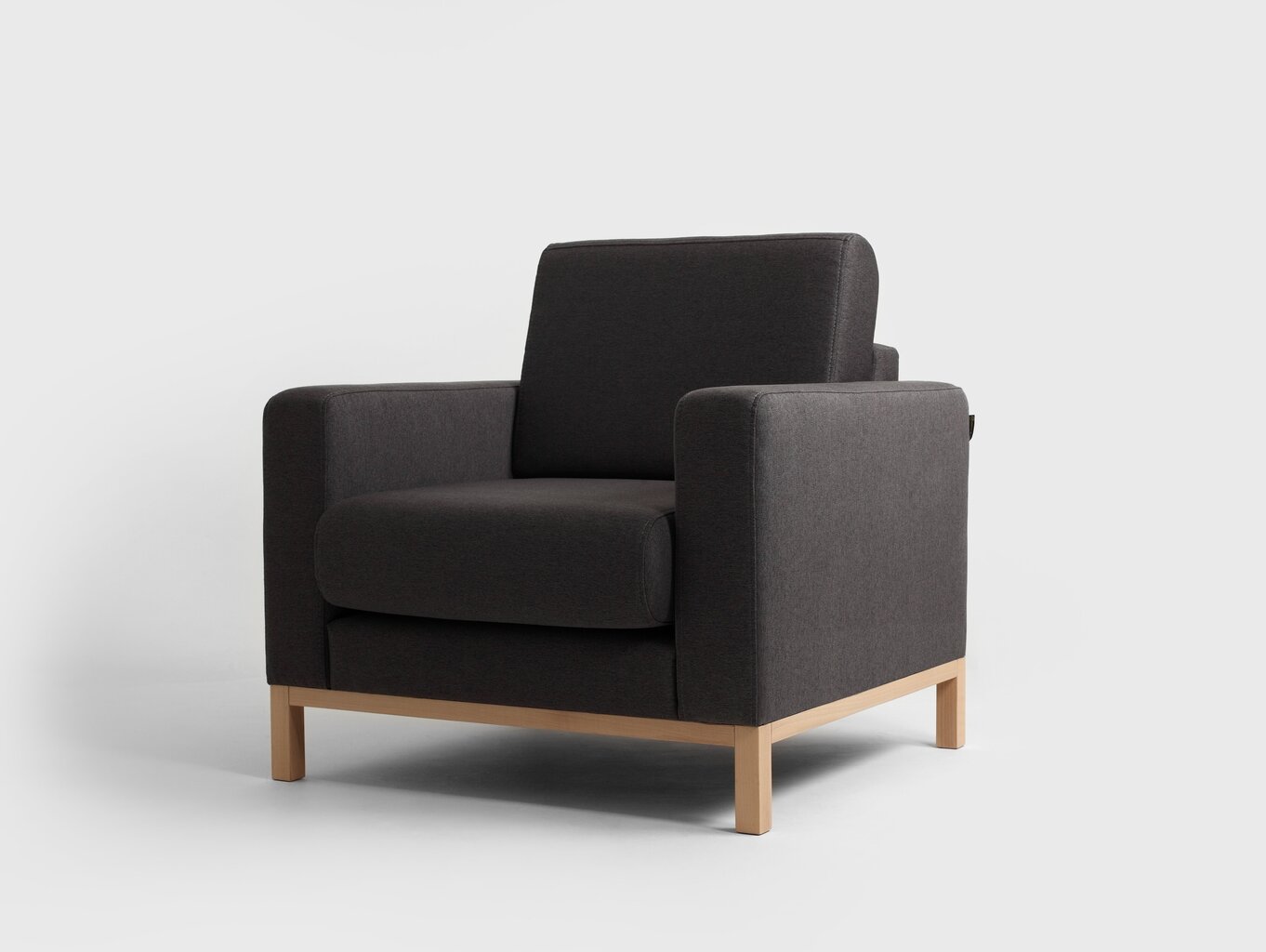 Armchair SCANDIC, Carbon (et95), Natural цена и информация | Tugitoolid ja tugitoolvoodid | kaup24.ee