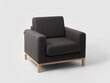 Armchair SCANDIC, Carbon (et95), Natural цена и информация | Tugitoolid ja tugitoolvoodid | kaup24.ee