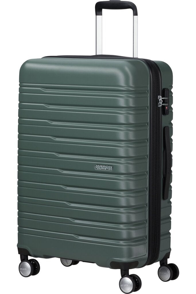 Keskmine kohver American Tourister Flashline, M, roheline цена и информация | Kohvrid, reisikotid | kaup24.ee