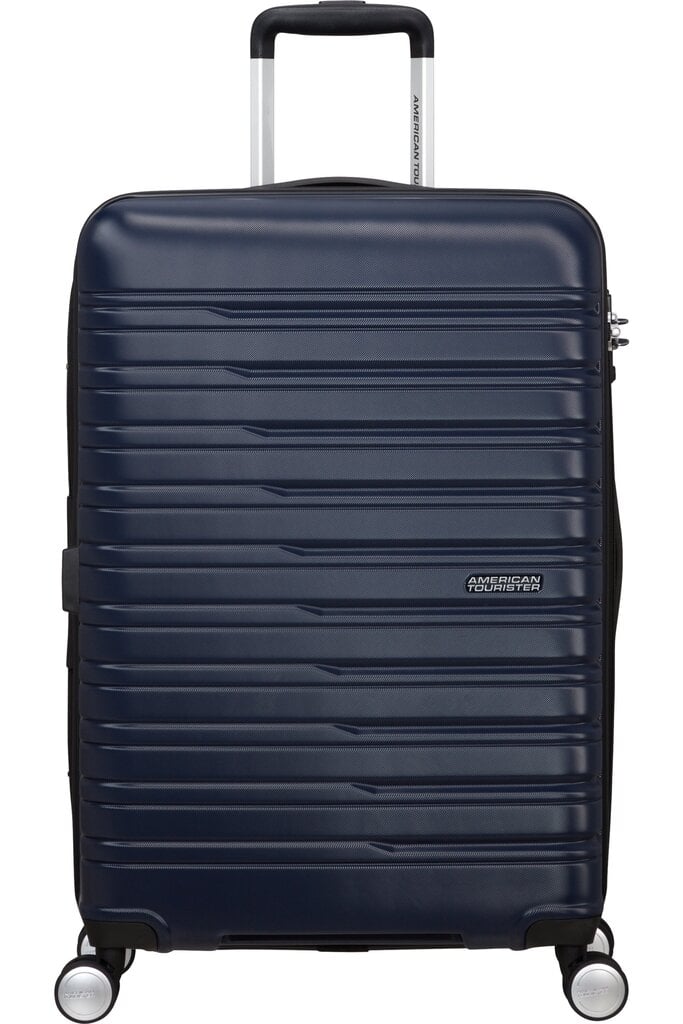 Keskmine kohver American Tourister Flashline, M, sinine цена и информация | Kohvrid, reisikotid | kaup24.ee