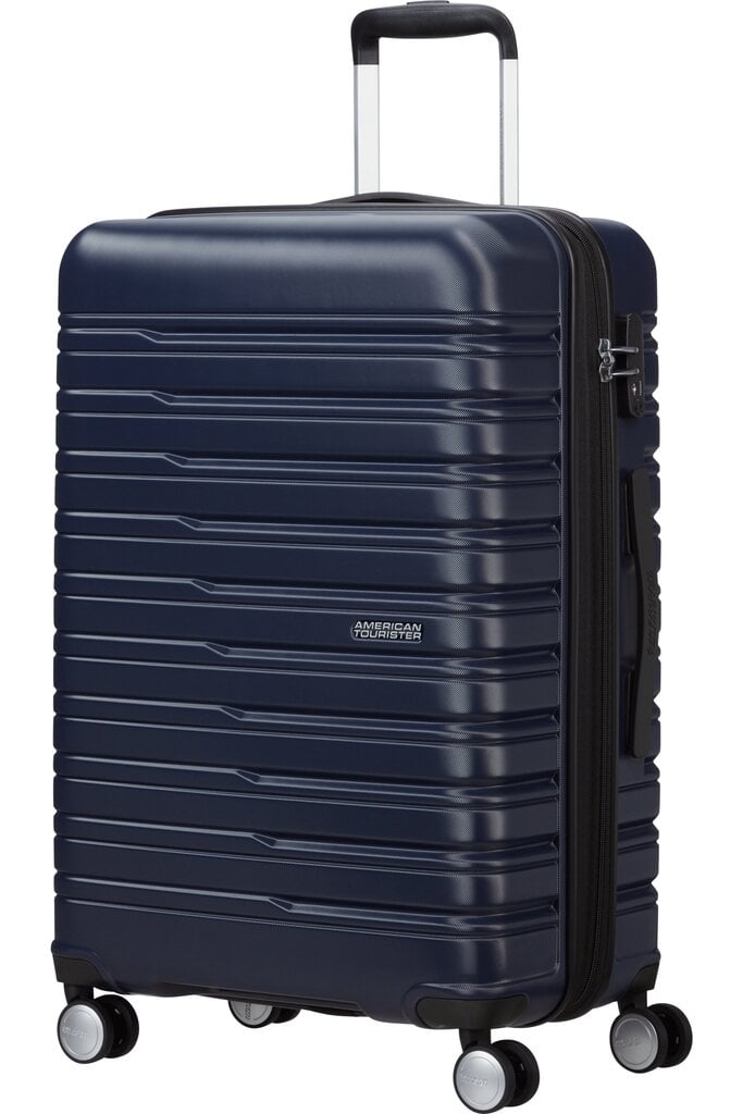 Keskmine kohver American Tourister Flashline, M, sinine цена и информация | Kohvrid, reisikotid | kaup24.ee