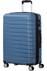 American Tourister средний чемодан  Flashline Spinner Coronet Blue M 67 см, цена и информация | Чемоданы, дорожные сумки | kaup24.ee