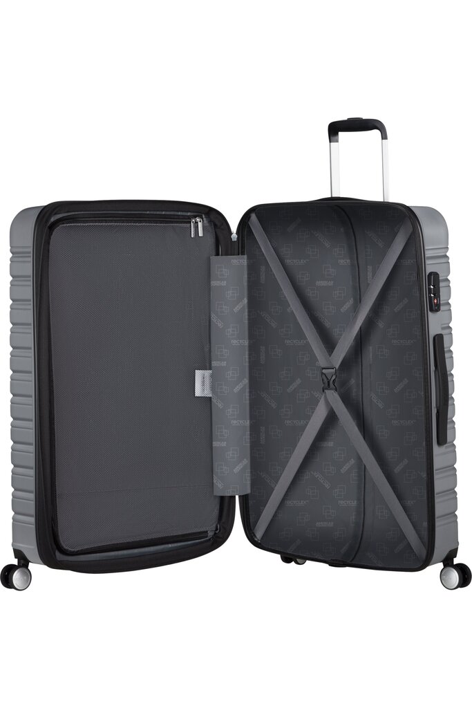 Suur kohver American Tourister Flashline Spinner, L, hall цена и информация | Kohvrid, reisikotid | kaup24.ee