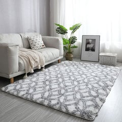 Nicole vaip 160x230cm valge-hall hind ja info | Vaibad | kaup24.ee