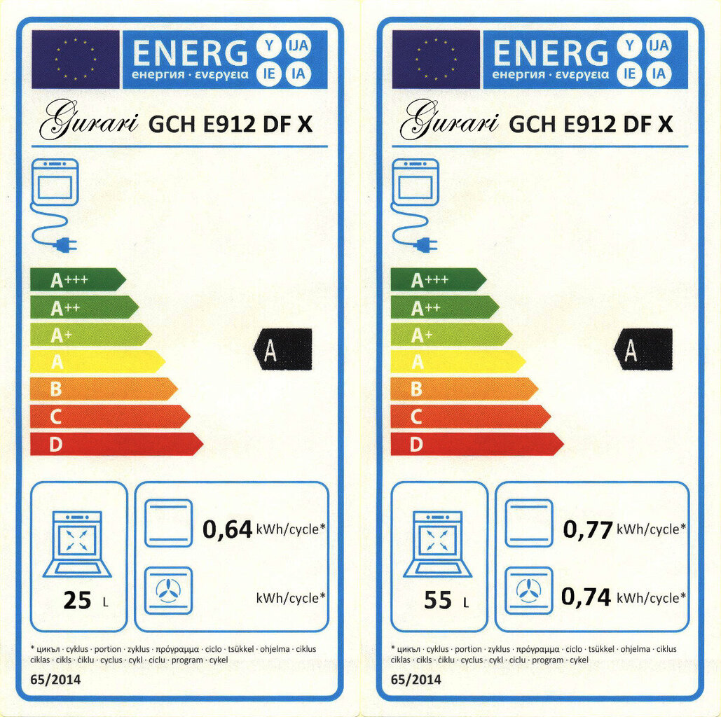 GURARI GCH E 912 DF X, 90 cm hind ja info | Elektripliidid | kaup24.ee