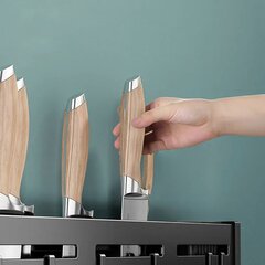 Вешалка для ножей KNIFE HANDLE ORGANISER 60 см цена и информация | Ножи и аксессуары для них | kaup24.ee