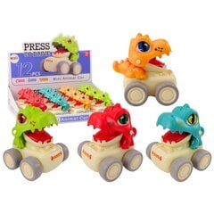 Lean Toys dinosauruse ratsutamisauto hind ja info | Imikute mänguasjad | kaup24.ee