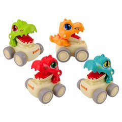 Lean Toys dinosauruse ratsutamisauto hind ja info | Imikute mänguasjad | kaup24.ee