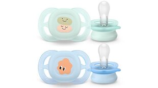 Пустышка Philips Avent Ultra Start SCF075/04, 0-2 мес, 2 шт. цена и информация | Пустышки | kaup24.ee