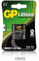 Element GP Lithium CR-P2, 6V цена и информация | Батарейки | kaup24.ee