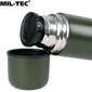 Terasest reisitermos Mil-Tec kruus 1000 ml Olive hind ja info | Termosed, termostassid | kaup24.ee