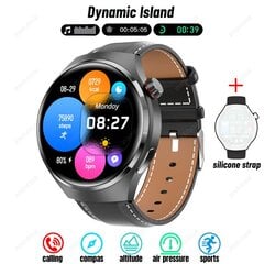 GPS Huawei NFC Smart Watch Adult Watch 4 Pro HD ekraan pulsisagedus Bluetoothi ​​kõne IP68 veekindel nutikell 2024 цена и информация | Часы | kaup24.ee