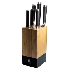 BerlingerHaus Black Royal Line комплект ножей, из 7 частей цена и информация | Подставка для ножей Tescoma Woody, 21 см | kaup24.ee