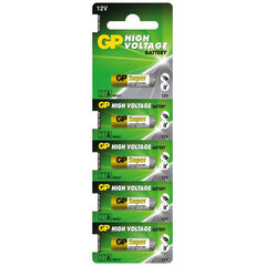 GP High Voltage 27A 12V elemendid, 5 tk hind ja info | Patareid | kaup24.ee