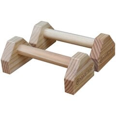 Puidust MASTER push-up käsipuud 30 x 13 x 10,5 cm hind ja info | Muud sporditarbed | kaup24.ee