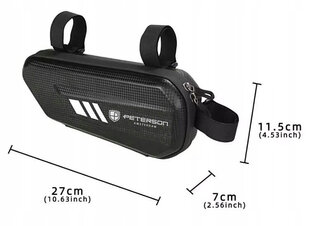 Сумка на раму велосипеда - Peterson L5 цена и информация | Сумки, держатели для телефонов | kaup24.ee
