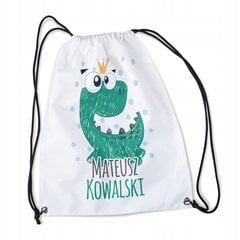 Прозрачный sack bag swim backpack with name tag цена и информация | Школьные рюкзаки, спортивные сумки | kaup24.ee