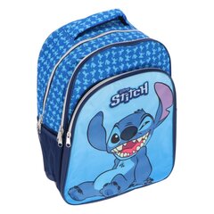 Kahekohaline seljakott kooli jaoks Disney Stitch Sinine hind ja info | Koolikotid, sussikotid | kaup24.ee