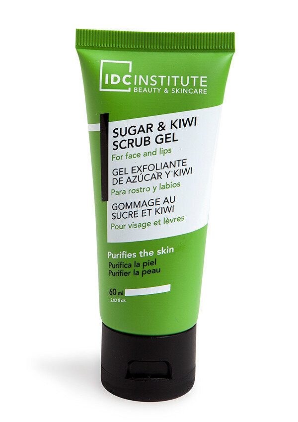 Näokoorija IDC Institute Sugar and Kiwi 60 ml цена и информация | Näopuhastusvahendid | kaup24.ee
