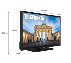 Телевизор Telefunken 24HG6011 цена и информация | Телевизоры | kaup24.ee