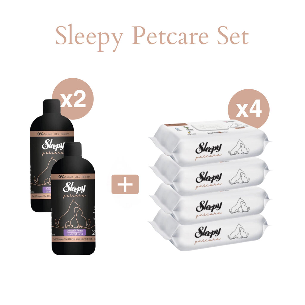 Sleepy Pet Care Set hind ja info | Niisked salvrätikud | kaup24.ee