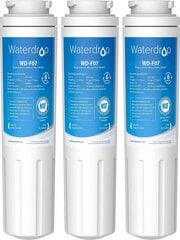 Waterdrop külmiku veefilter 4 UKF8001, ühildub filtriga 4, Maytag UKF8001AXX-750, UKF8001AXX-200, 46-9006, Puriclean II, WF-UKF8001 (3) hind ja info | Intiimhügieeni tooted | kaup24.ee