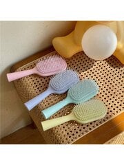 Õhkpadja kamm tüdrukutele, korea versioon, Macaron Colors, ülitugev, antistaatiline, masseeriv, koduseks kasutamiseks цена и информация | Средства для интимной гигиены | kaup24.ee