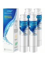 ICEPURE RWF5800A külmiku veefilter, mis ühildub seadmetega Frigidaire EPTWFU01, EWF02, Pure Source Ultra II, NIGELERO Ultra II, 4PACK цена и информация | Средства для интимной гигиены | kaup24.ee