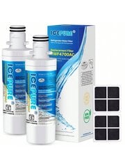 ICEPURE ADQ747935 asendus külmiku LT1000P Kenmore Elite 9980 MDJ64844601 LT1000, LT1000PC, ADQ74793501 LMXS28626S, LMXS30796S LMXC23796S jaoks цена и информация | Средства для интимной гигиены | kaup24.ee