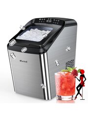 Elehelfi töölaua jäämasin, 33LSB/24HRS, Bullet Ice Maker Machine, 9 tk kuubik valmib 8-15 minutiga koos kulbi ja korviga, Perf цена и информация | Средства для интимной гигиены | kaup24.ee