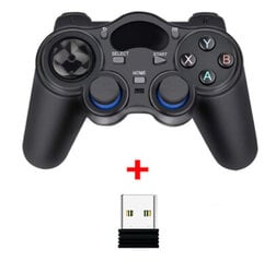 Juhtmeta mängupuldiga arvuti PS3 Android-telefonile TV Box 2.4G juhtmevaba joystick Joypad USB arvutimängukontroller Xiaomi OTG nutitelefoni jaoks hind ja info | Regulaatorid | kaup24.ee