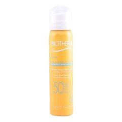 Увлажняющий спрей для лица, от солнца Biotherm Sun Ultra Mist SPF 50 75 мл цена и информация | Кремы от загара | kaup24.ee