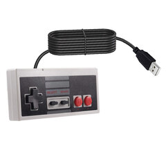 NES USB arvutikontrolleri jaoks Arvuti videomängud Käepide Retro USB mängupult NES Joystick Controller Manette jaoks hind ja info | Regulaatorid | kaup24.ee