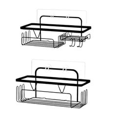 Homlynn полки для ванной комнаты, 2 шт. цена и информация | Аксессуары для ванной комнаты | kaup24.ee