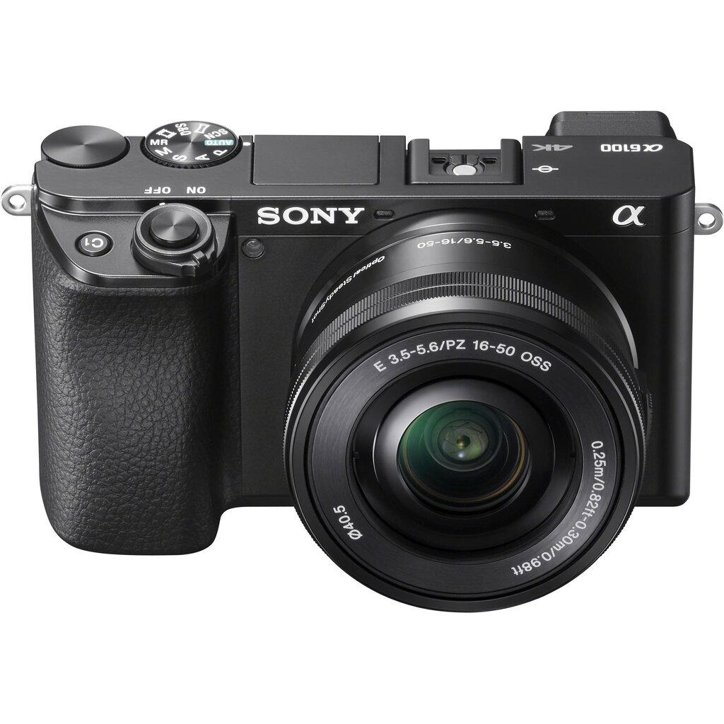 Sony A6100 16-50mm OSS (ILCE-6100L), Must hind ja info | Fotoaparaadid | kaup24.ee