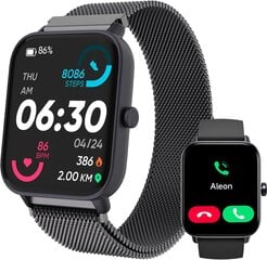 TOOBUR nutikell, must hind ja info | Nutikellad (smartwatch) | kaup24.ee