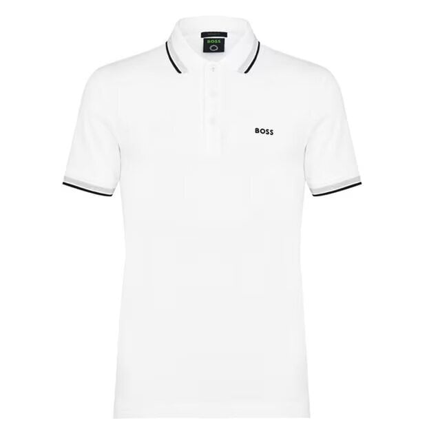 Meeste polo T-särk HUGO BOSS, valge цена и информация | Meeste alussärgid | kaup24.ee